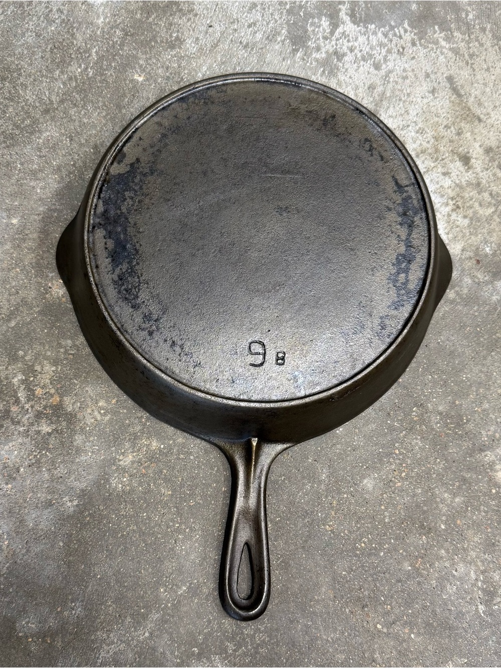 Antique Wagner Ware 9B Cast Iron Skillet 11” Pre Logo - Picture 6 of 10